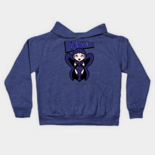 Tooniefied Raven Kids Hoodie